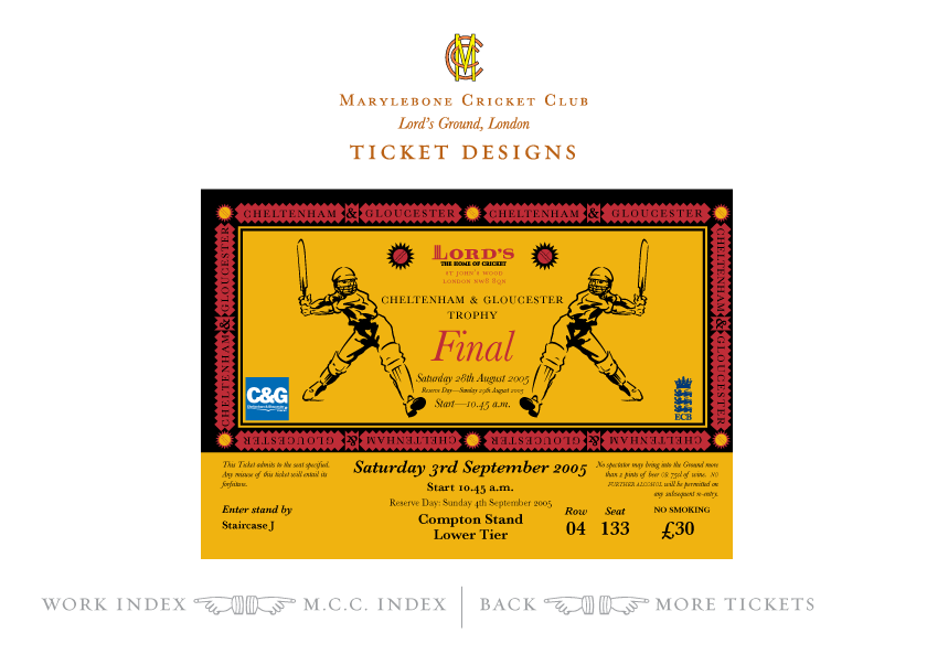 Ticket Design