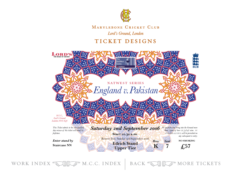 Best of British Graphic Design in Scotland scottish ticket designer