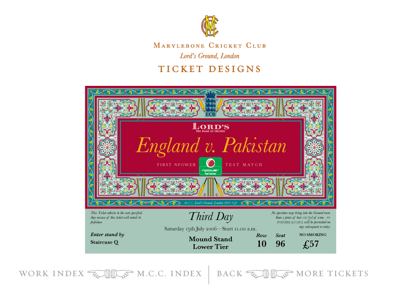 Scottish Ticket Design in Scotland Event design
