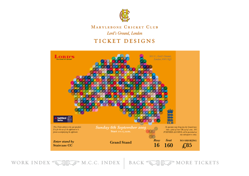 Scottish ticket designer