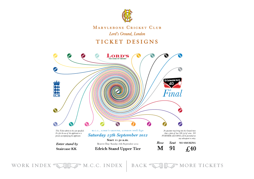 Ticket Design in Scotland