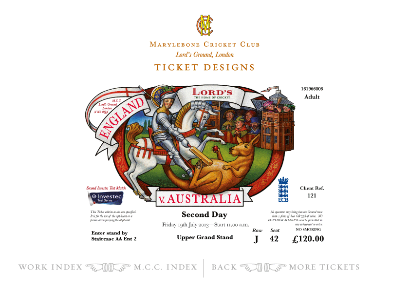 possibly best ticket designer in the world