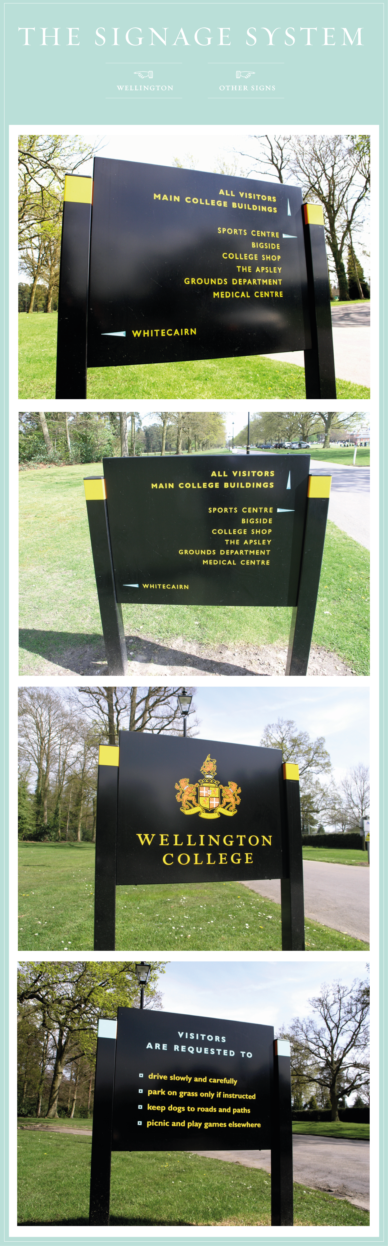 Scottish sign designer, school sign designer