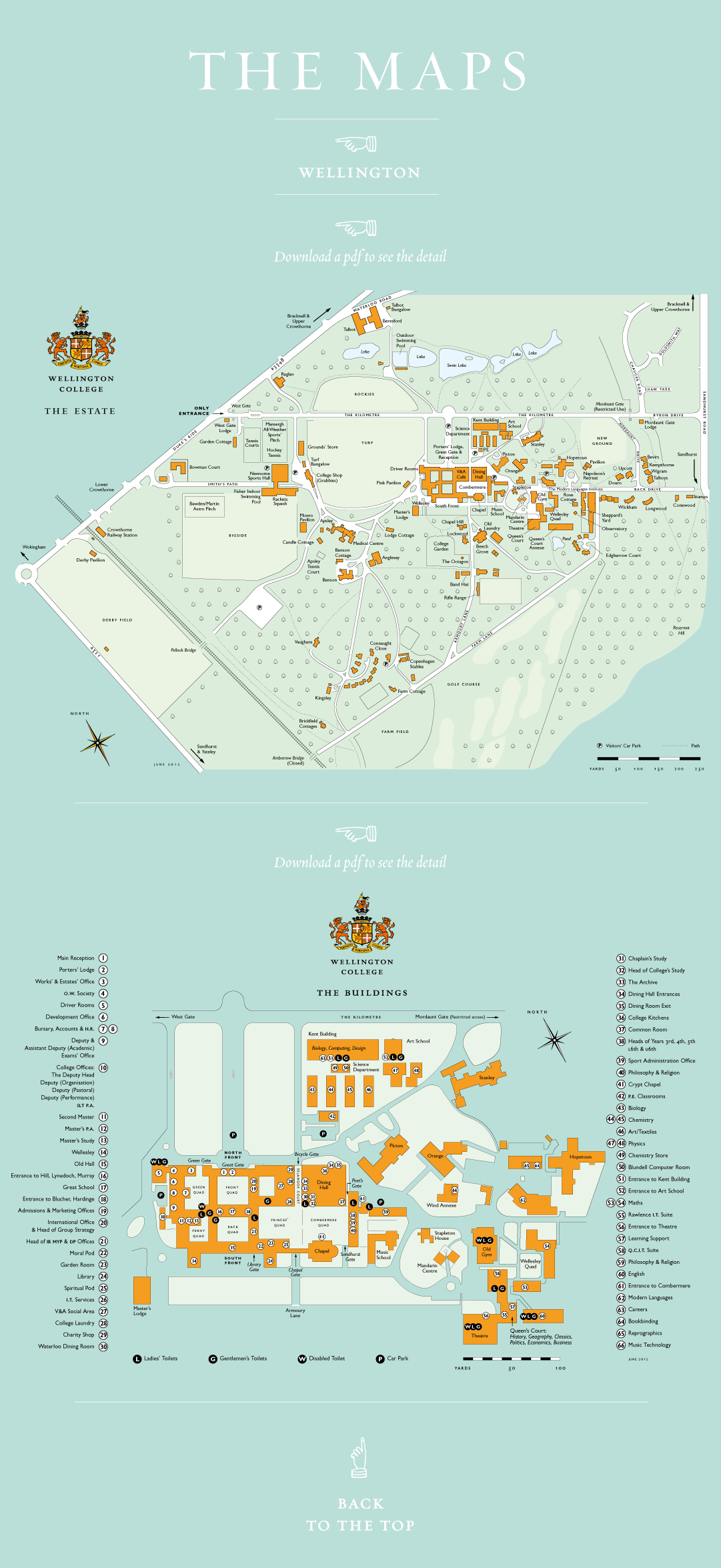 Scottish school college brand design, the best of Scottish map design